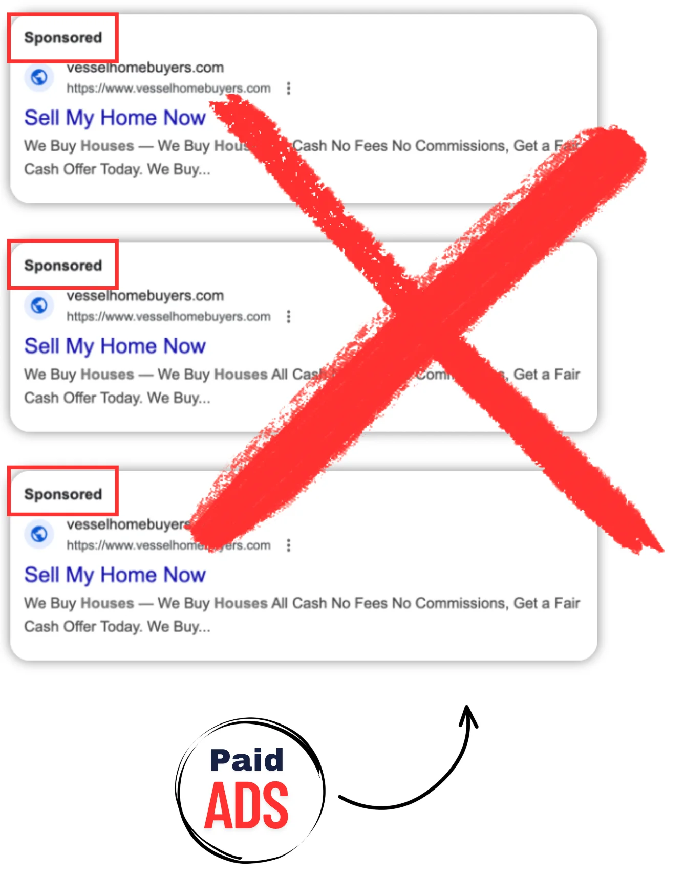 Image of Paid Ads in Google Image of Paid Ads in Google