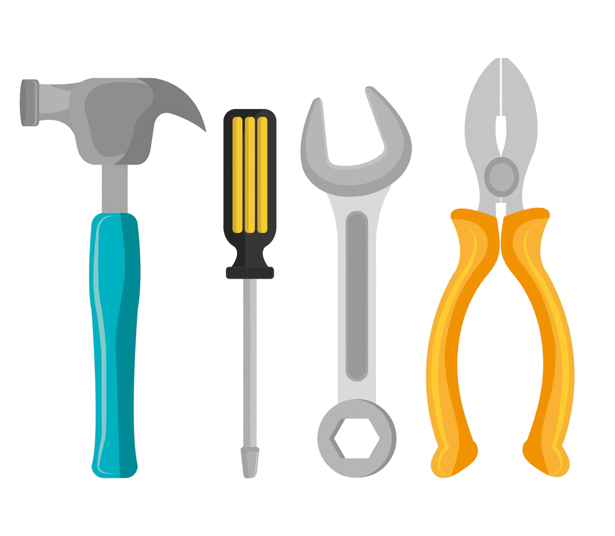 tools-set-white icon of tool set