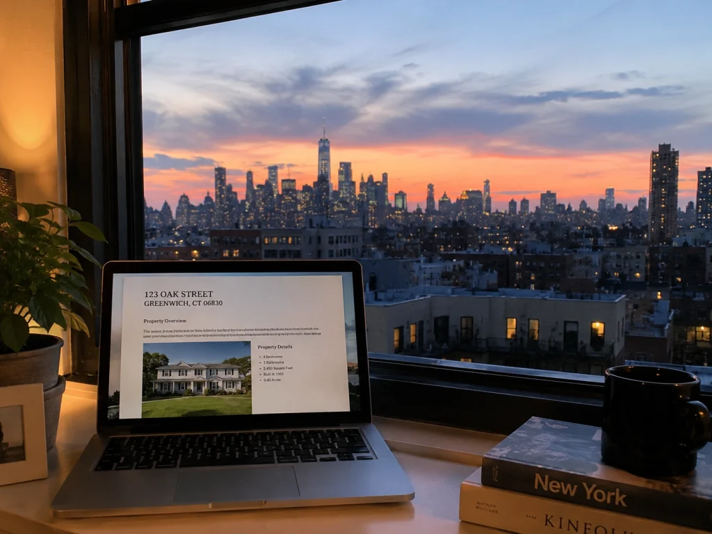 Out-of-state heir managing Connecticut inherited home from NYC or Boston — Metro-North commuter probate sale