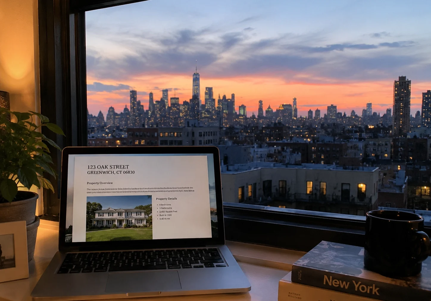 Out-of-state heir managing Connecticut inherited home from NYC or Boston — Metro-North commuter probate sale